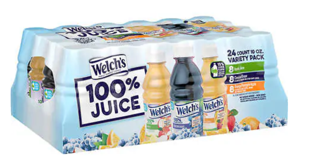 Welch's Juice Drink, Variety Pack, 10 fl oz Luuxx Distribution
